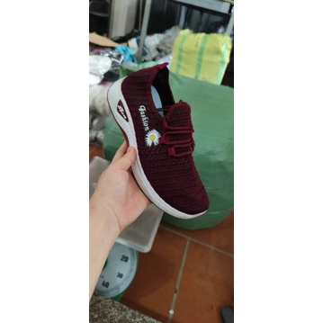 Giày nữ chữ M Xuxi vải lưới thoáng khí cho hè 2021