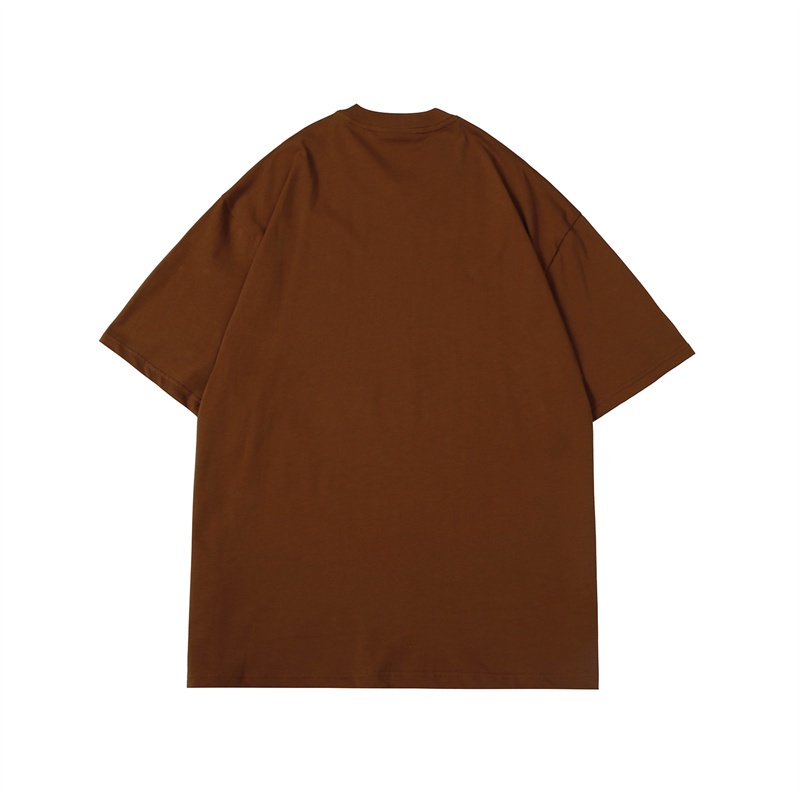 Áo Thun Cotton Ngắn Tay Dáng Rộng In Hình Mặt Cười Dr88w Thời Trang Cho Cặp Đôi