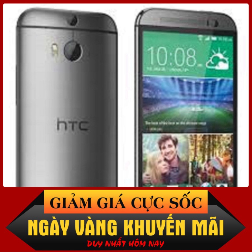 GIÁ SỐC . [ chơi Free Fire - PUBG ] điện thoại HTC ONE M8 - HTC M8 ram 2G/32G mới zin Chính Hãng - Bảo hành 12 t