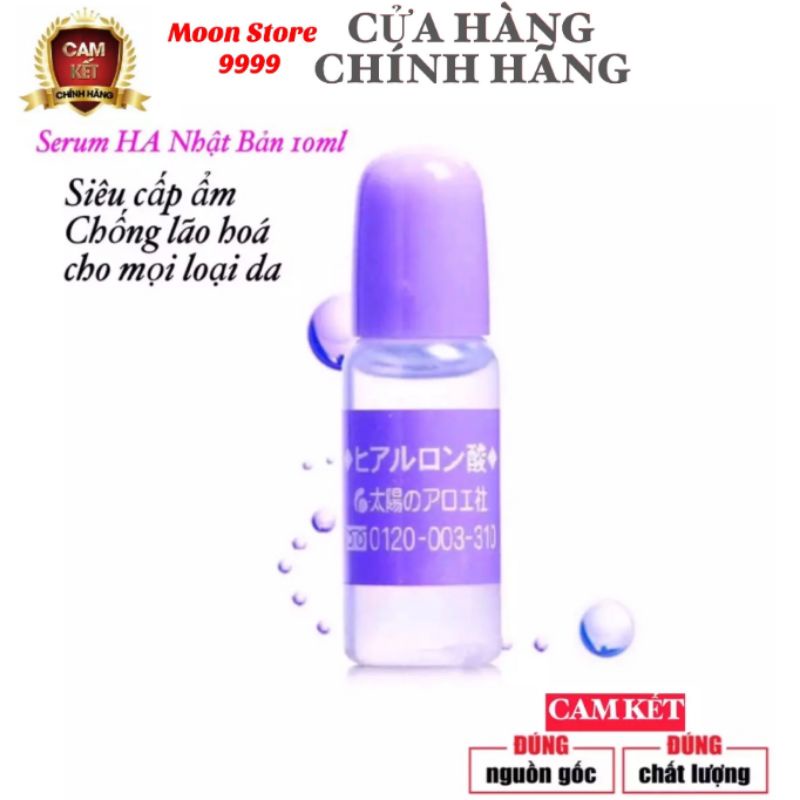 Tinh chất serum cấp nước cho da căng bóng hyaluronic acid 10ml Nhật Bản