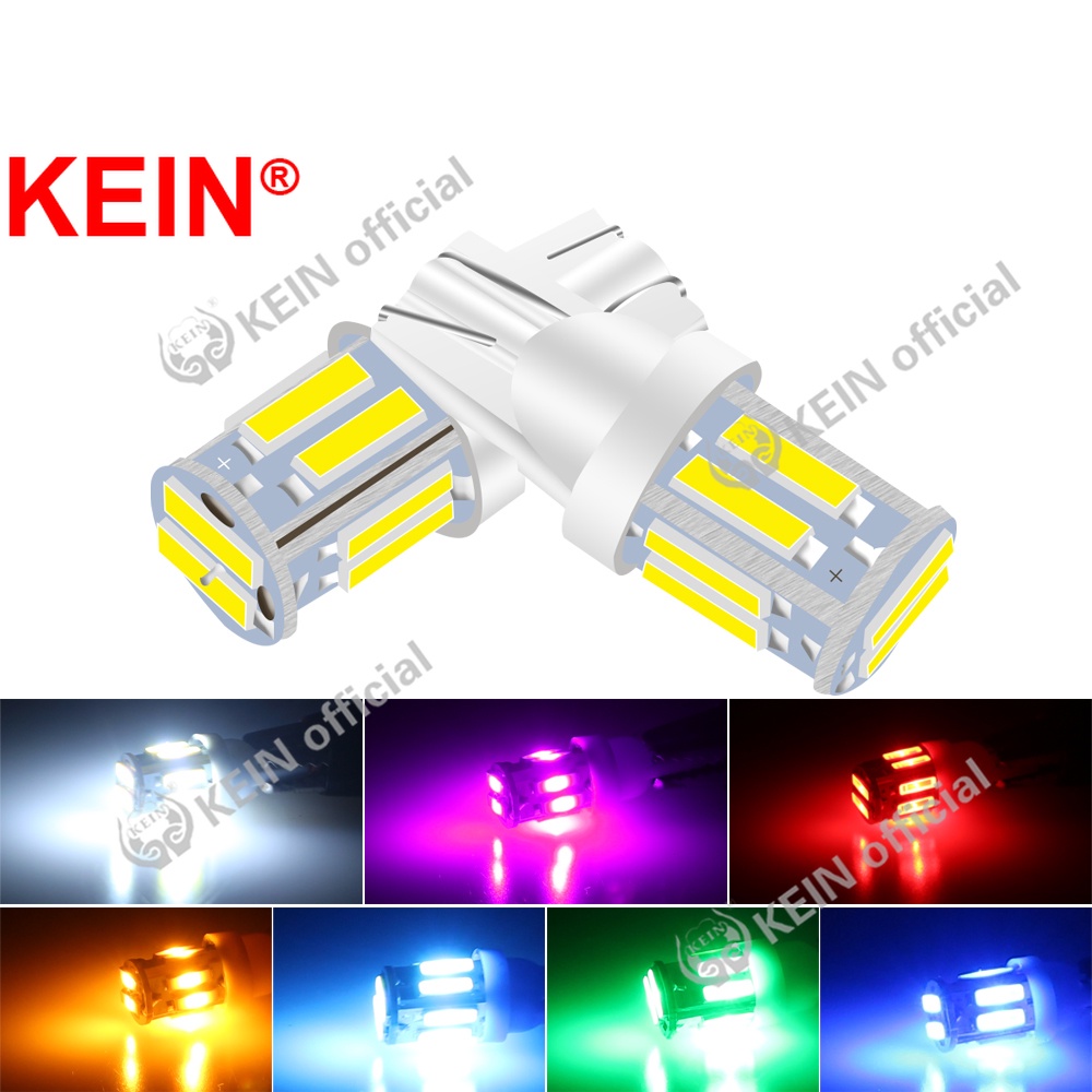 Bóng Đèn Led T10 2021 Mới W5W 10SMD 7020 T10 194 168 501 Gắn Bên Hông Xe Hơi / Mô Tô