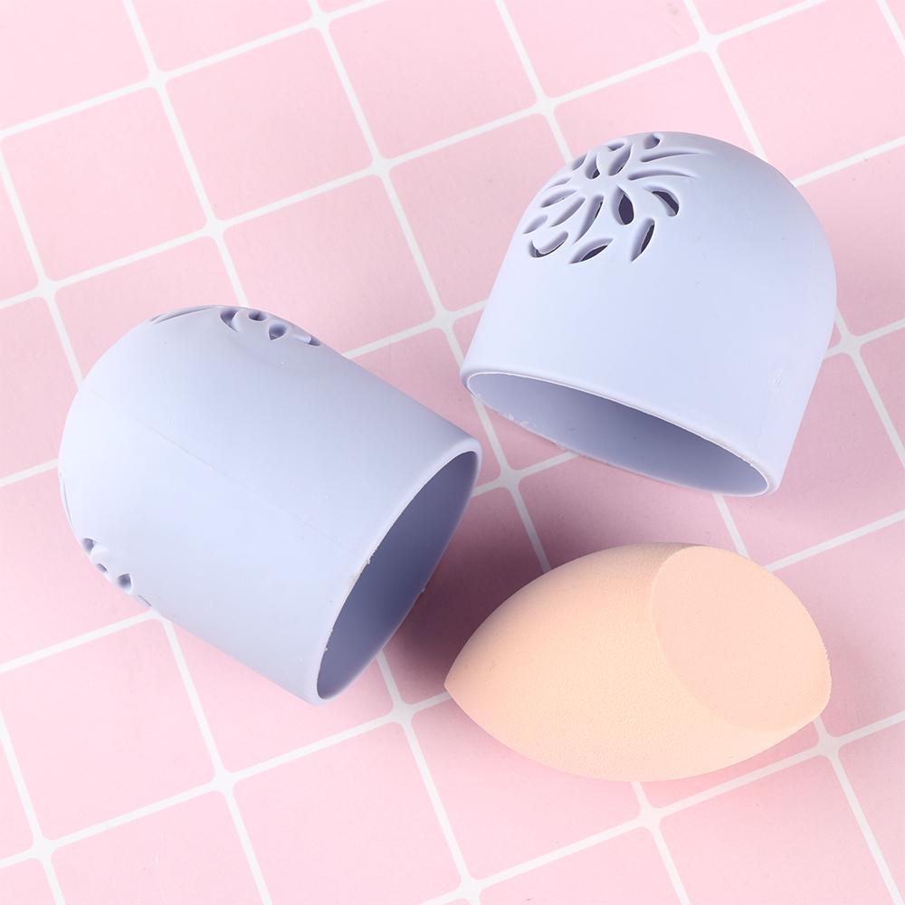 Giá Đỡ Mút Trang Điểm Bằng Silicone Chống Ẩm Tiện Lợi