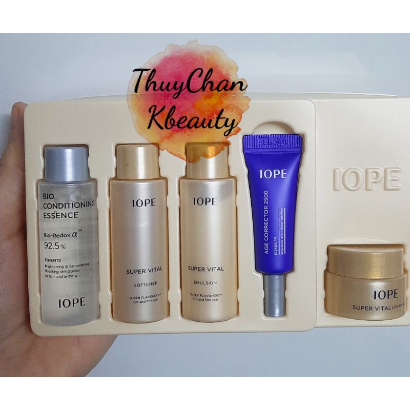 MS39 (#IOPE) Set kit 05 món IOPE Super Vital Special Gift Rich