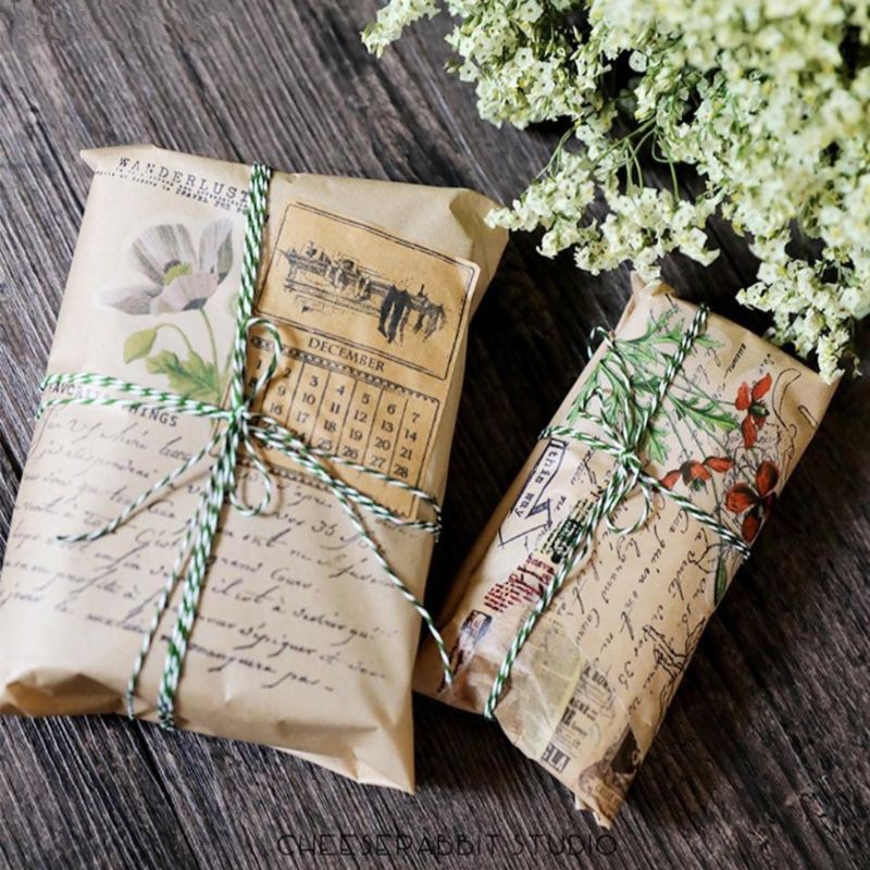 Lẻ 5 mét dây cotton trang trí  Phụ liệu handmade, hộp quà