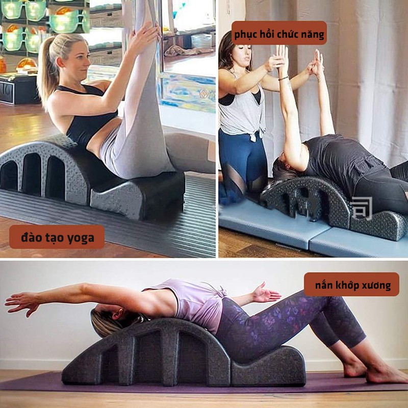 [TRỢ SHIP]Dụng cụ Yoga tập lưng và hỗ trợ định hình cột sống Victoria MQ-454