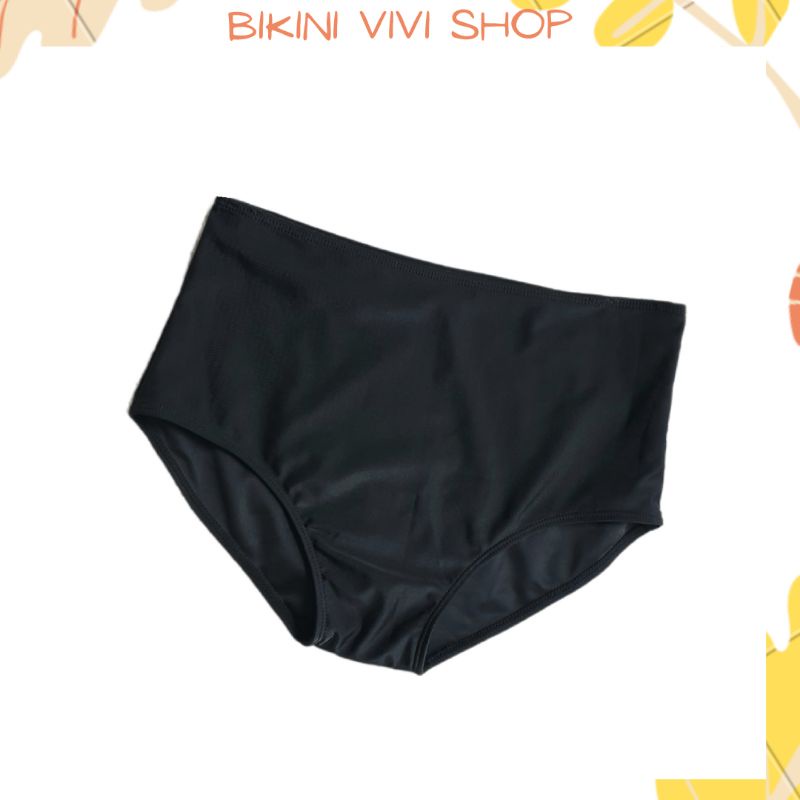 Quần bơi nữ, bikini lẻ bigsize màu đen