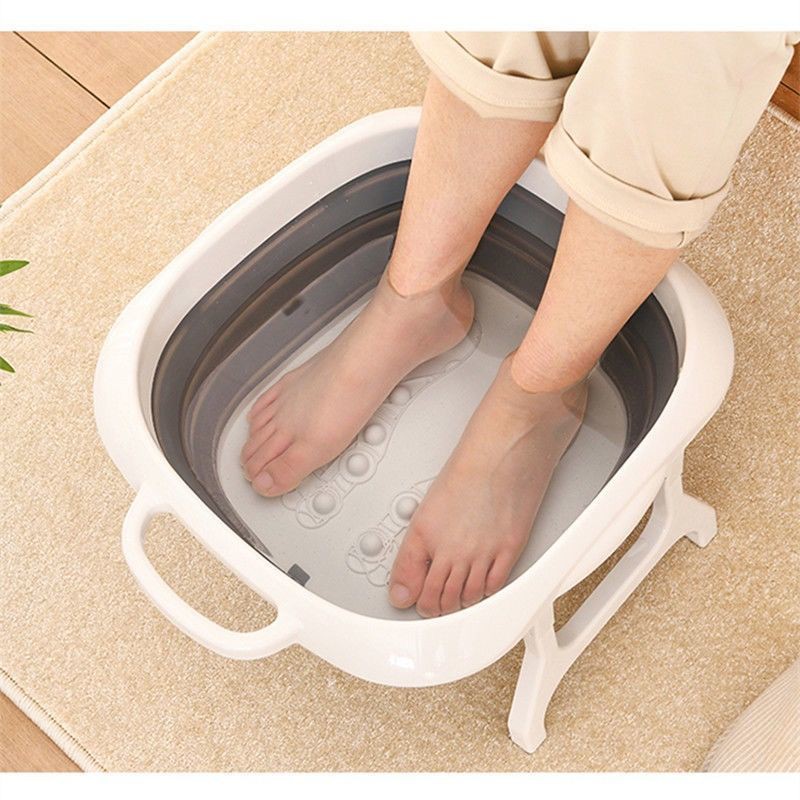 Chậu Rửa Chân Bằng Nhựa Có Thể Gấp Gọn Tiện Dụng Khi Đi Du Lịch | BigBuy360 - bigbuy360.vn