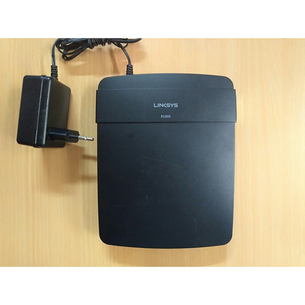 Bộ Phát Wifi Linksys E1200, Tốc Độ 300Mb, Hàng Chính Hãng (Cũ)