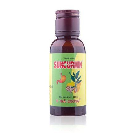 Viên uống Suncurmin giảm viêm loét dạ dày, tá tràng, ợ hơi, ợ chua hộp12 viên 5.0