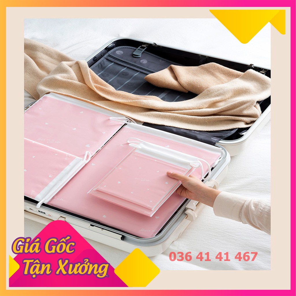TÚI LỤA DÂY RÚT - NHIỀU HỌA TIẾT ĐỰNG ĐỒ DU LỊCH ĐA NĂNG GIÀY DÉP ĐỒ TRANG ĐIỂM QUẦN ÁO
