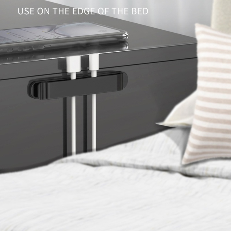 Giá Đỡ Cố Định Dây Cáp Để Bàn Tự Dính Tiện Dụng