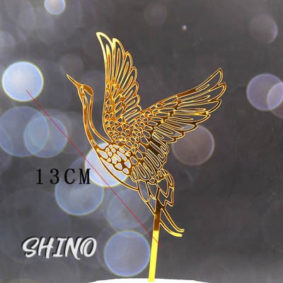 Topper hạc và đám mây