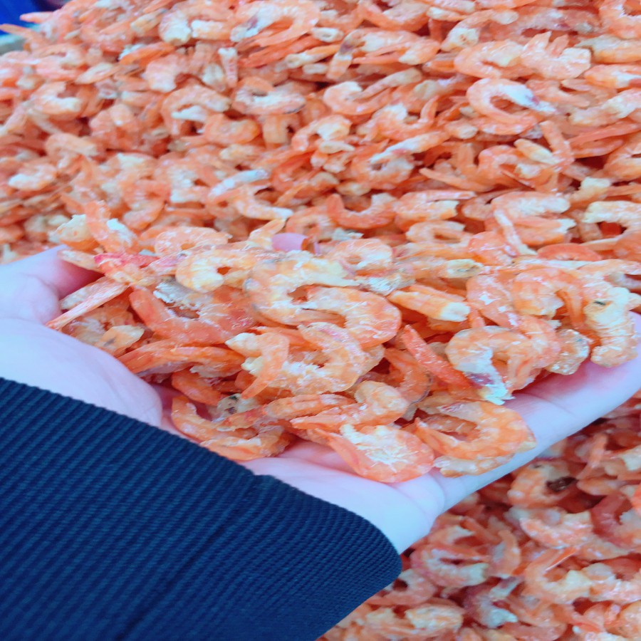 Tôm Khô biển Vũng Tàu 1KG loại bình dân- chuyên nấu canh- nấu nước dùng- kho rim. Đảm bảo vệ sinh an toàn thực phẩm