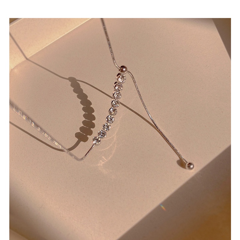 Vòng cổ Xương Rắn Đính Đá Zircon Thời Trang
