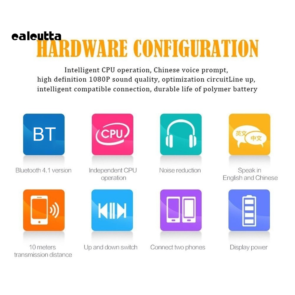 【Ready stock】Magnetic Wireless Bluetooth 4.2 In-Ear Stereo Earphone Sports Headphone with Mic