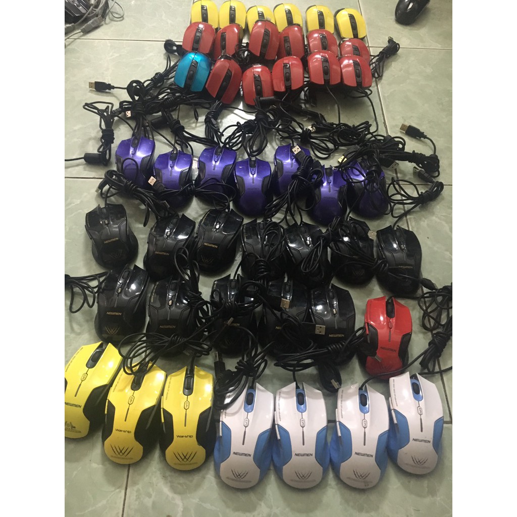 {FREESHIP} Combo 10c Chuột Newmen N500, G8 hàng chính hãng thanh lý nét vẫn dùng tốt giá rẻ