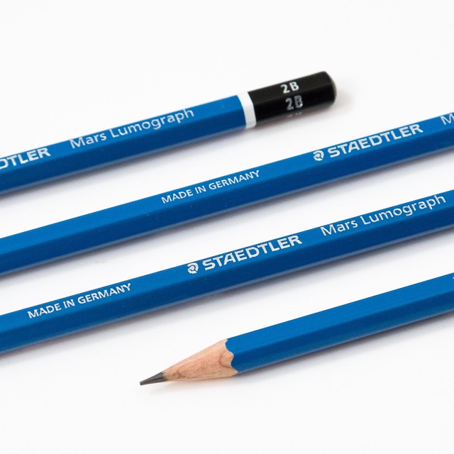 Bút chì Staedtler 100 2B, HB (hộp 12 cái)