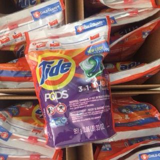 Giặt viên tide mỹ