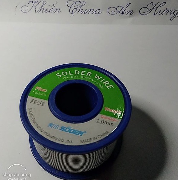 thiếc hàn Solder Wire 1mm 200g