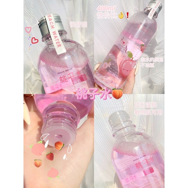 Nước Hoa Hồng Không Cồn YESNOW Đào Cam Thu Nhỏ Lỗ Chân Lông Làm Sạch Da Toner Trắng Da Mờ Thâm Nước Cân Bằng Da Lition | BigBuy360 - bigbuy360.vn