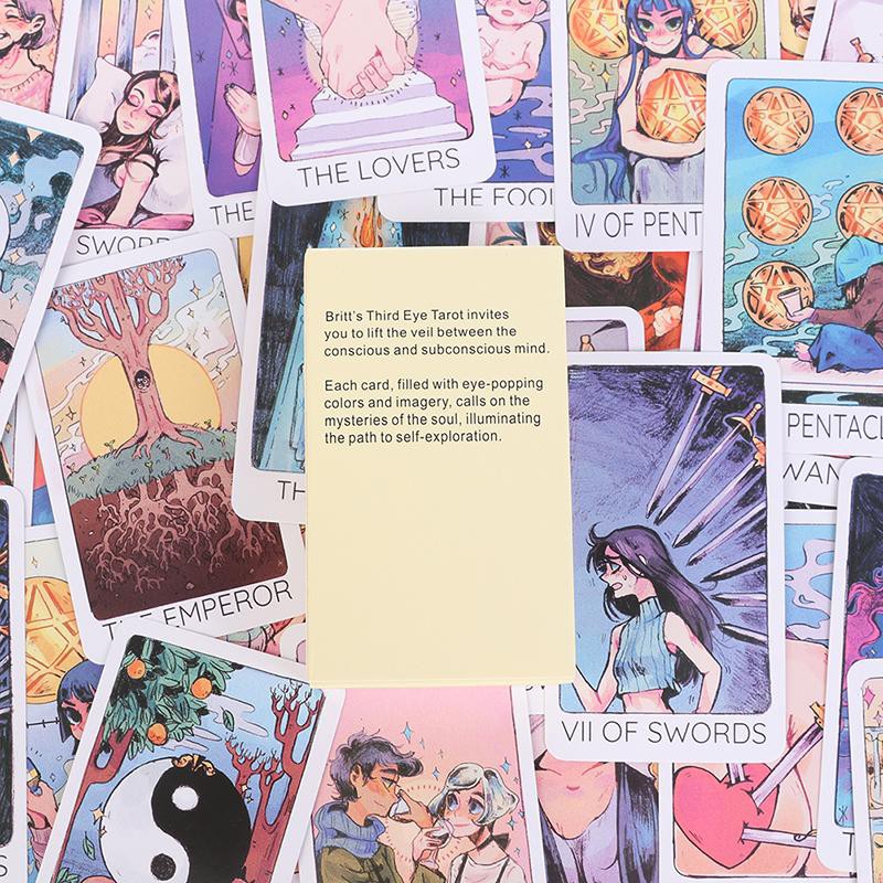 Bộ bài bói Britt's Third Eye Tarot cao cấp