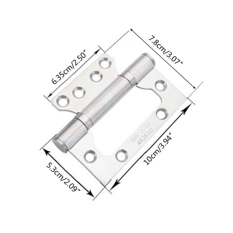 Bản Lề Inox 5 Inch Không Gây Tiếng Ồn Chuyên Dụng Cho Nội Thất