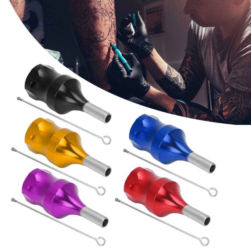 Tay Cầm Kèm Cần Kim Xăm Hợp Nhôm 28mm Chất Lượng Cao CHo Máy