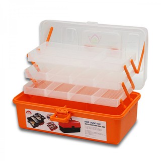 Hộp đựng mồi 3 ngăn cỡ lớn 21*36*20cm - hộp đựng đồ câu cá