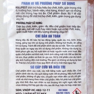 KILLPEST - Bột Diệt Kiến, Gián, Bọ Chét, Rận, Rệp....