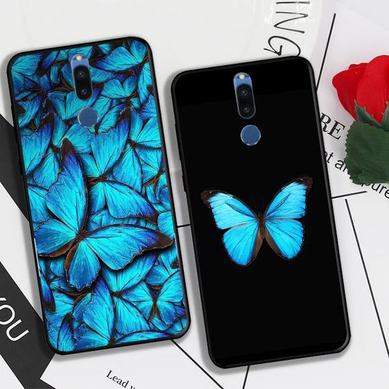 Ốp lưng cường lực Huawei P30/P30 lite/Y9 prime/Nova 2i/Nova 3i/Nova 3e/y7 pro/y9 2019/Honor Play họa tiết canh bướm