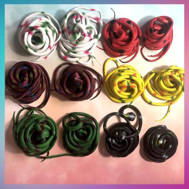 Rắn Giả Cao Su Như Thật Dài 75cm, 40cm troll chơi khăm bạn bè