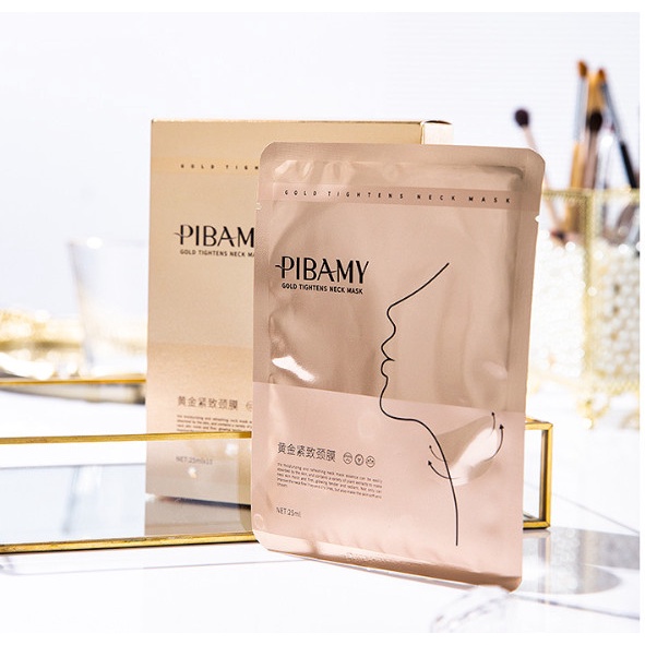 Mặt nạ cổ làm trắng, dưỡng ẩm, nâng cơ làm săn chắc da