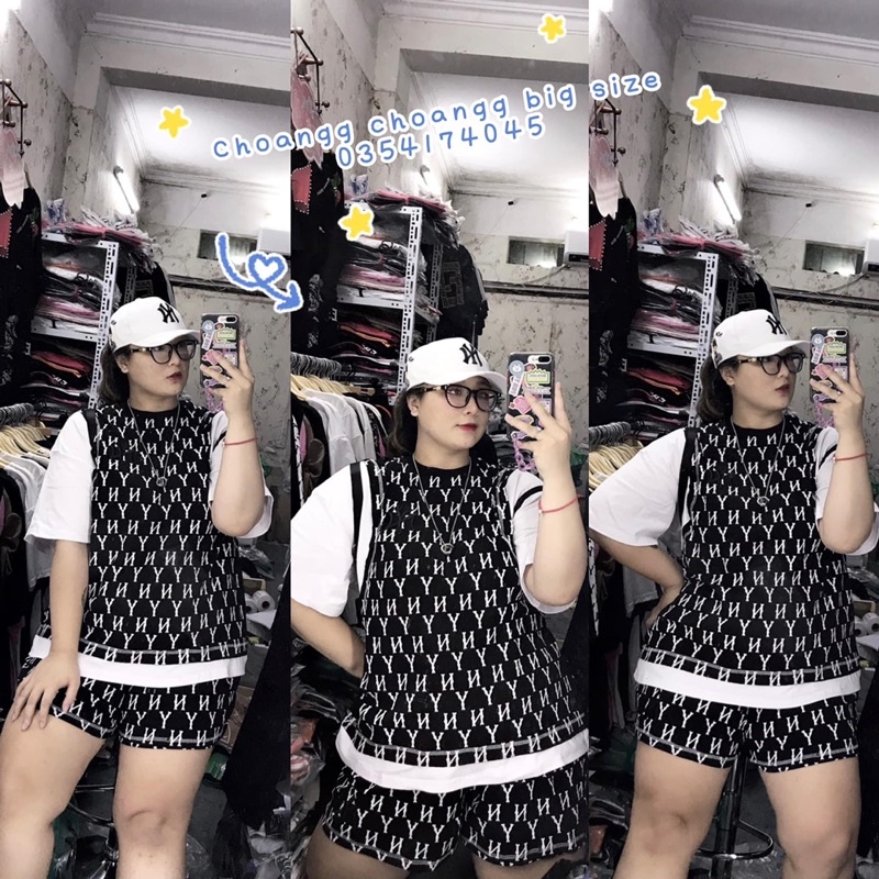 ⚡ Ảnh thật ⚡ Bộ bigsize thể thao nữ hàng loại 1 chất mát mịn không pha ni lông | BigBuy360 - bigbuy360.vn