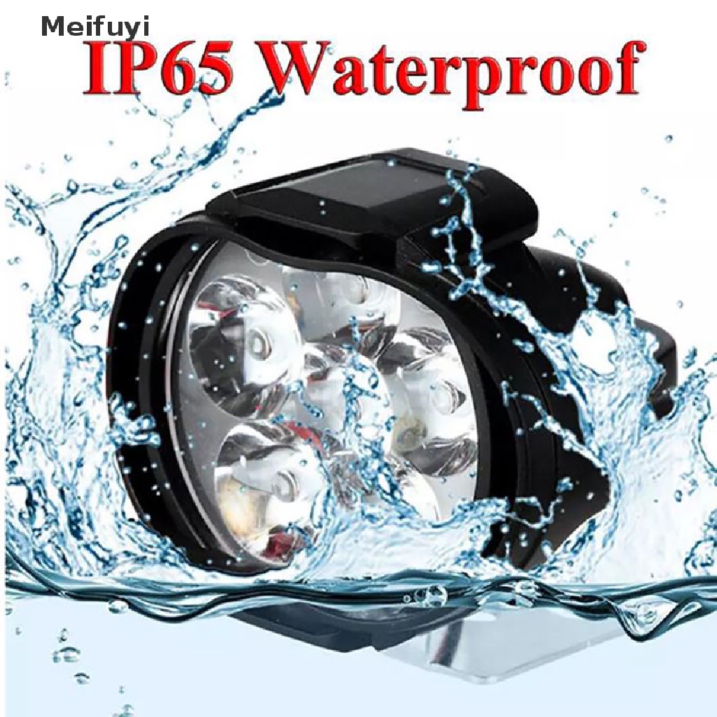 Cặp đèn pha VN439 6 bóng LED siêu sáng dành cho xe máy