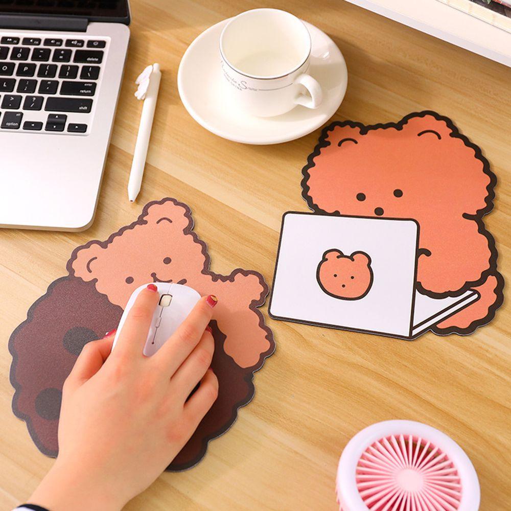 BTLIMER Miếng Lót Chuột Và Bàn Phím Họa Tiết Hoạt Hình Dễ Thương