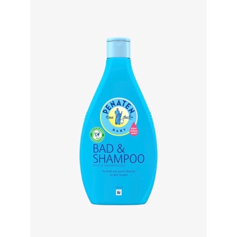 Sữa tắm gội Penaten 400ml Đức cho bé từ sơ sinh chống cảm cho bé đặc biệt cho da nhạy cảm của bé - mẹ bean bon