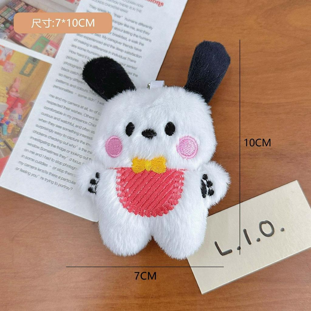 Móc khóa gấu bông treo balo, túi xách siêu đáng yêu