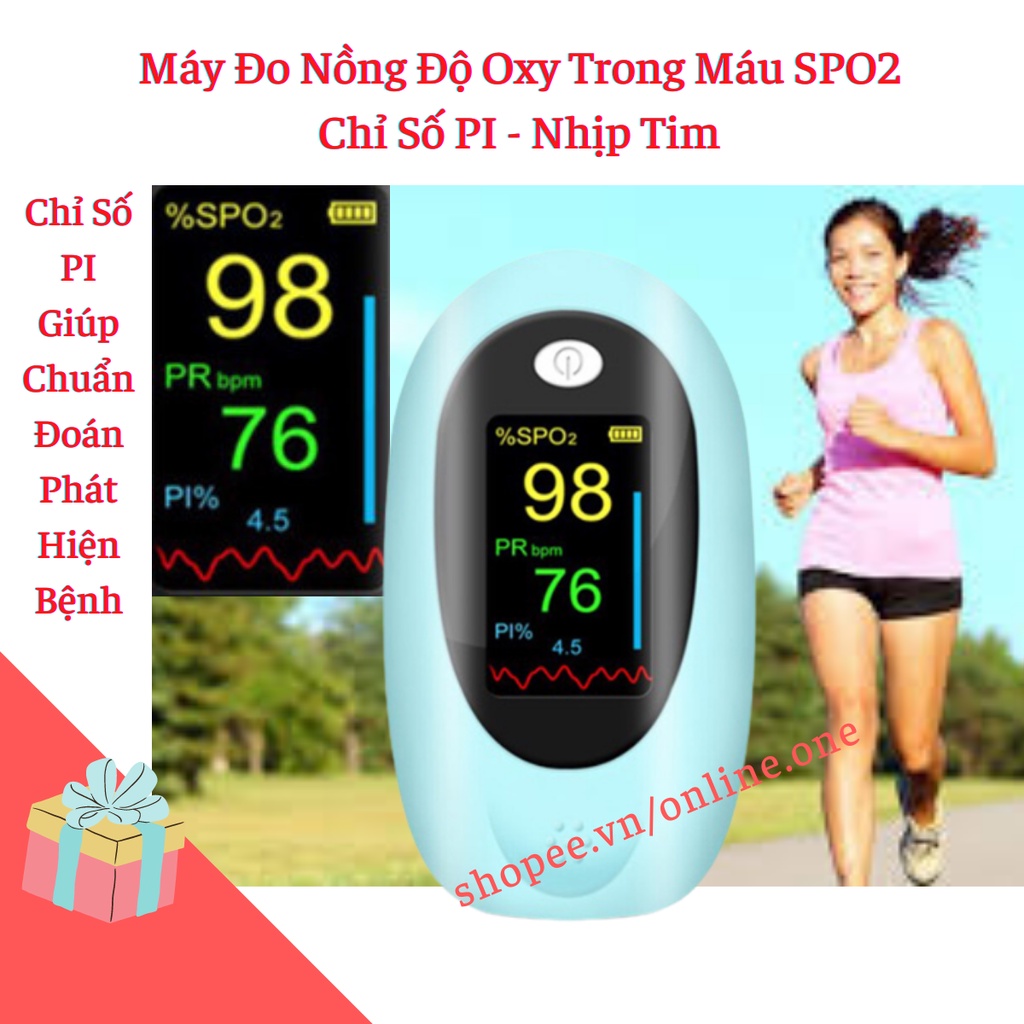 Máy Đo Nồng Độ Oxy Trong Máu SPO2, Chỉ Số PI, Nhịp Tim, Chăm Sóc Sức Khỏe, Kết Quả Nhanh Chính xác, Kích Thước nhỏ Gọn