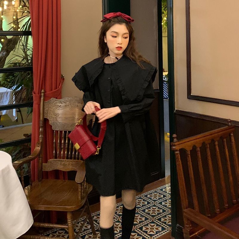 Đầm babydoll dáng rộng phong cách Hàn Quốc cho nữ