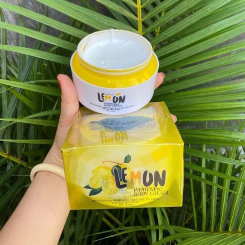 [CHÍNH HÃNG 100%] KEM BODY LEMON CHANH🍋25GAM - HÀNG CÓ TEM