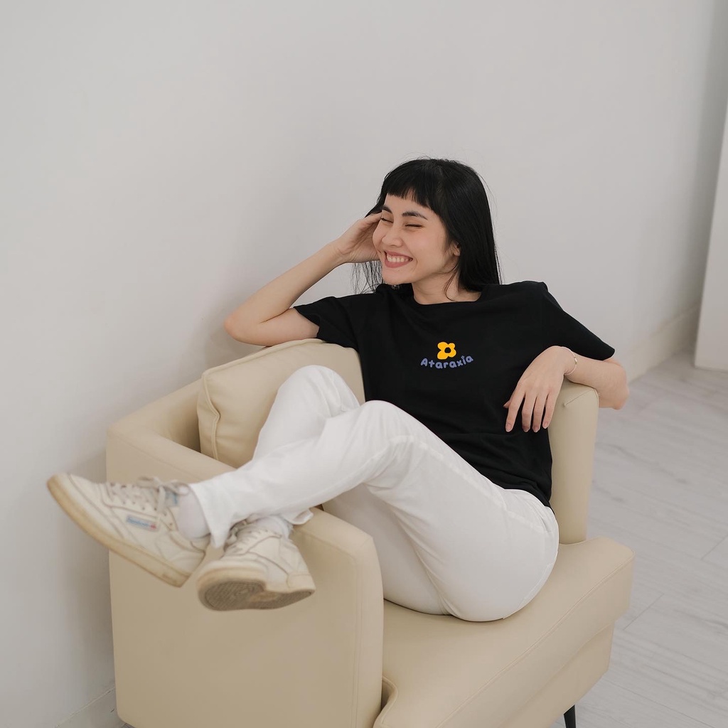 Áo thun in trắng cotton ATARAXIA