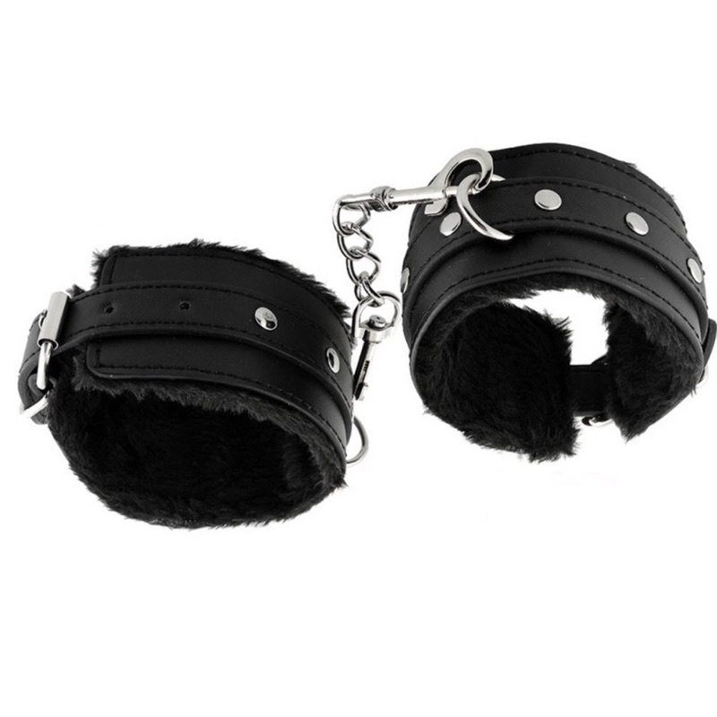 Bộ vòng tay cosplay da lót lông mềm mại siêu chắc chắn | BigBuy360 - bigbuy360.vn