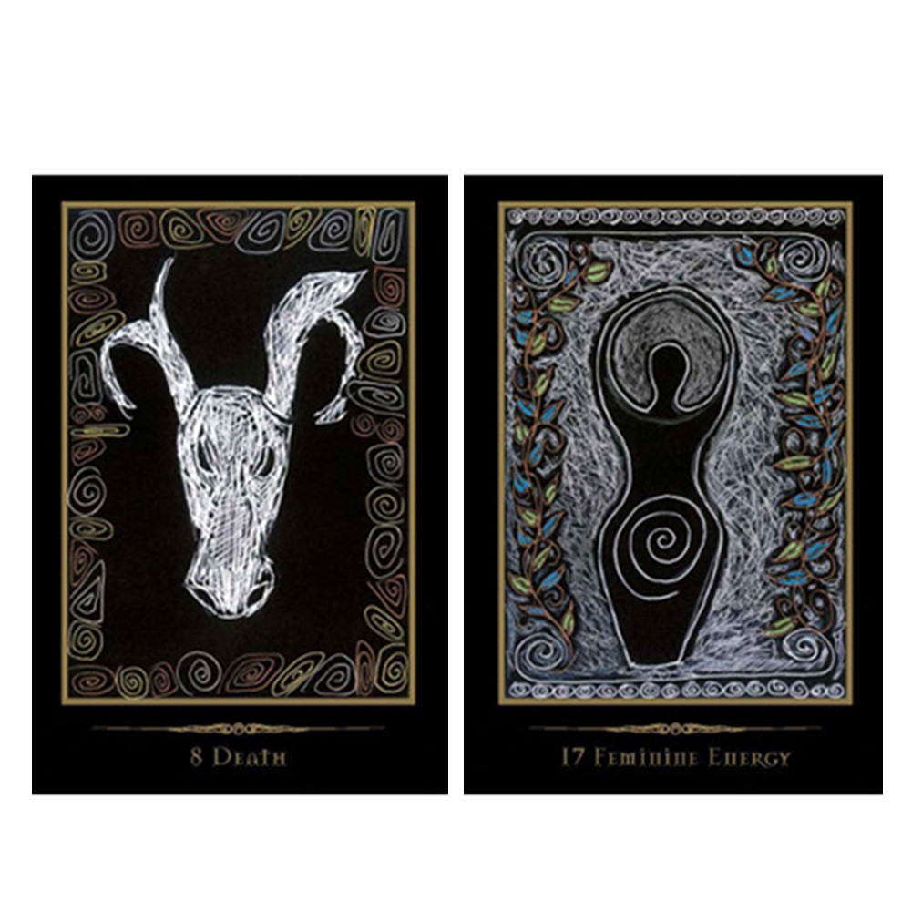 Bài Tarot đạo Shaman chữa bệnh đồ chơi tiệc tùng cho trẻ em và người lớn