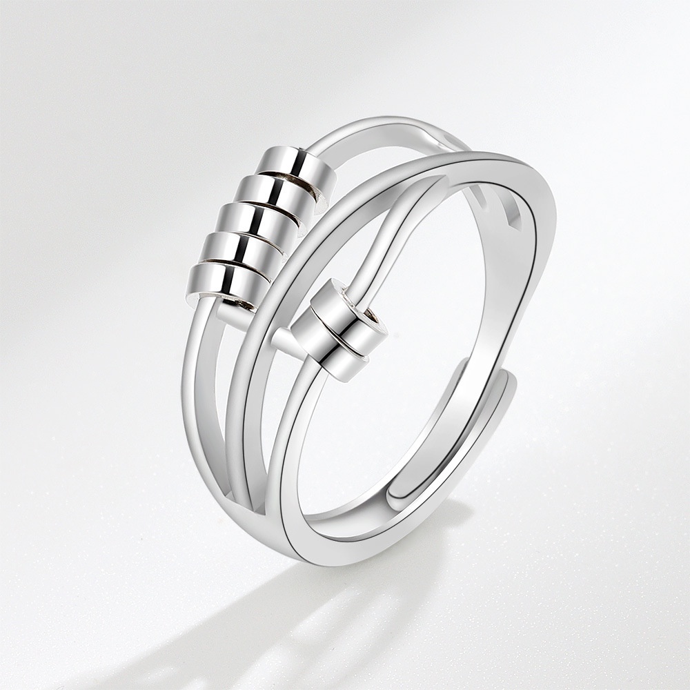 Nhẫn Đeo Tay Thông Minh Dạng Mở Phong Cách Retro