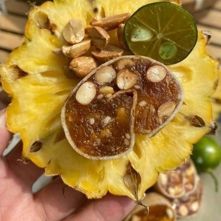 Kẹo khóm sên tắc cuộn bánh tráng 1kg