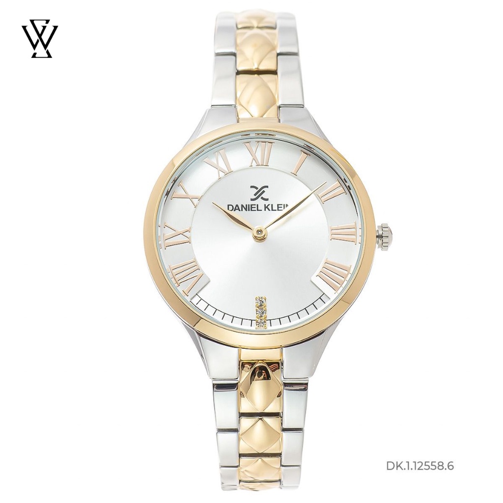 Đồng Hồ Quartz Nữ Daniel Klein WATCHSTORE DK.1.12558.6 Mặt Kính Khoáng 33mm, Dây Kim Loại, Vỏ Thép Không Gỉ