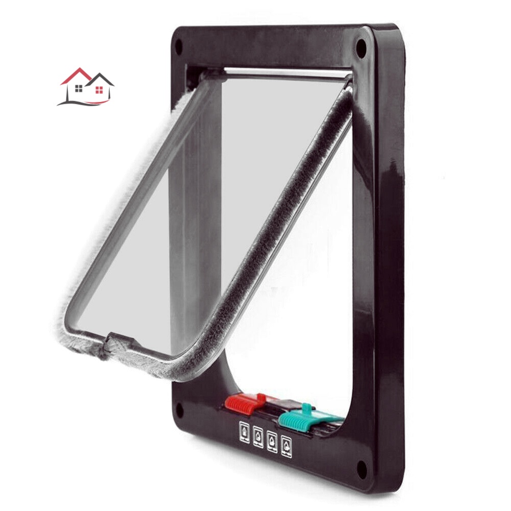 Cửa Ra Vào 4 Chiều Khóa Từ An Toàn Dành Cho Thú Cưng Chó Mèo