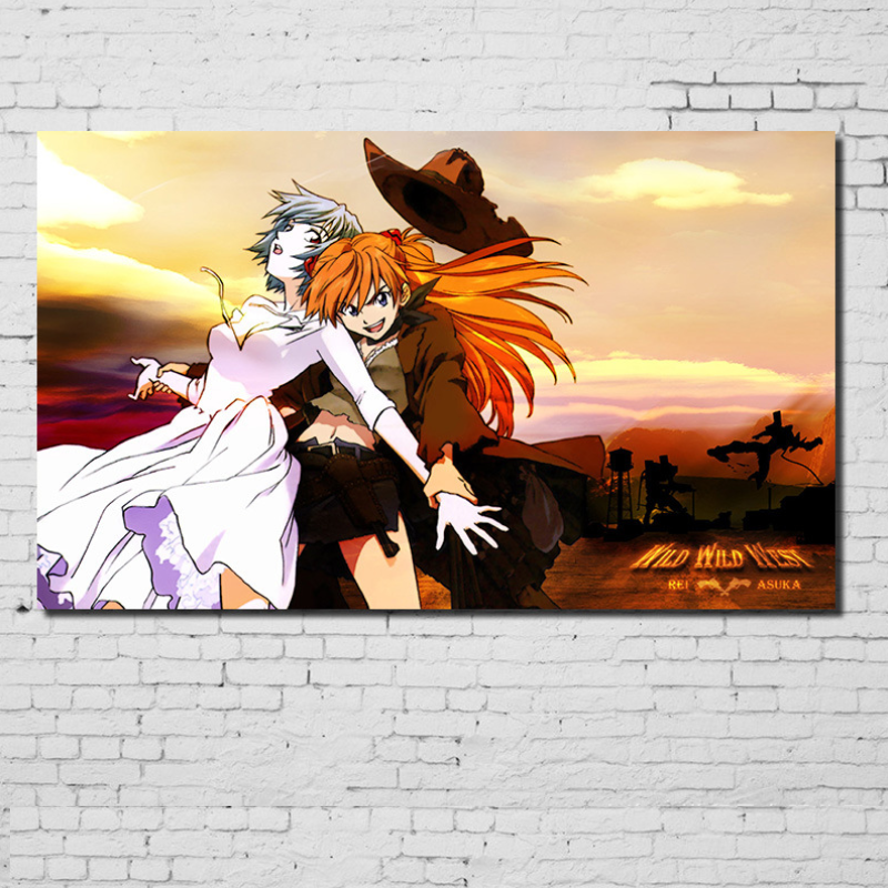 Tấm áp phích hình anime Paper Neon Genesis Evangelion chống nước đẹp mắt