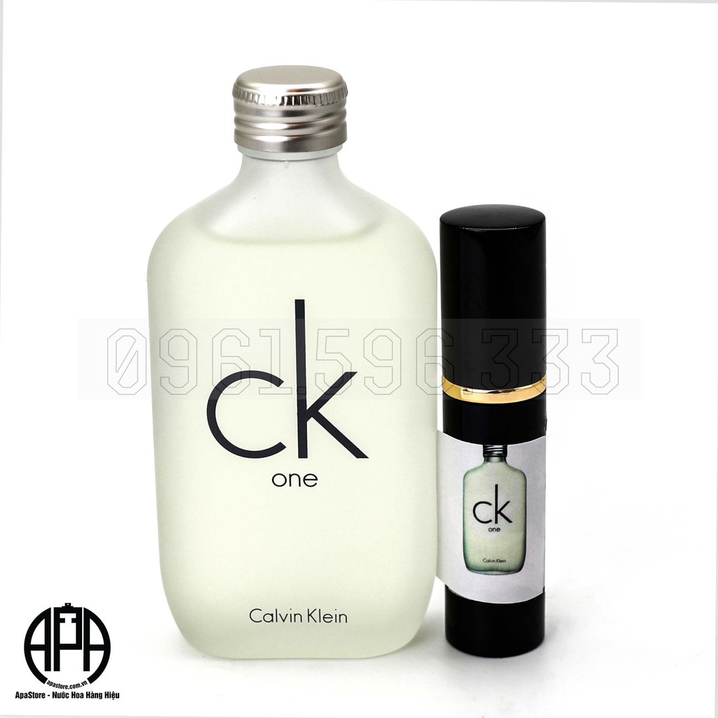 Nước Hoa Nam CK One Chai 10ml Giá Cực Tốt