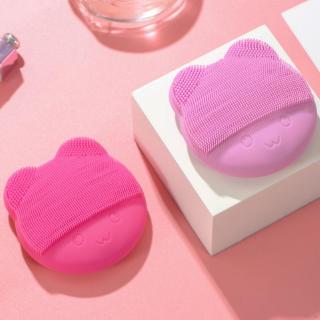 Máy Rửa Mặt Bằng Silicone Sử Dụng Sóng Siêu Âm Làm Sạch Sâu Lỗ Chân Lông Kèm Gương